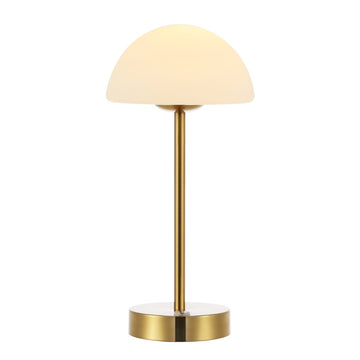 Xavier 12.5" Modern Minimalist Iron Rechargeable Integrated LED Table Lamp - JONATHAN Y